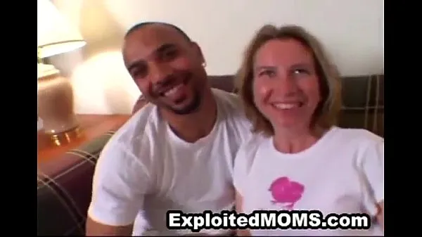 Maman w gros seins trys black cock en vidéo interracial mature