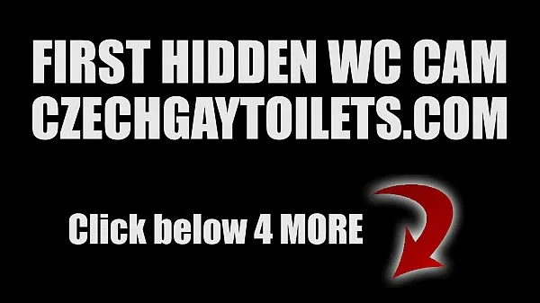 Fresh Czech Guys Spied with Hidden Cammera in Toilet my Movies