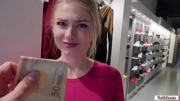 Fresh Russian sales attendant sucks dick in the fitting room for a grand my Movies
