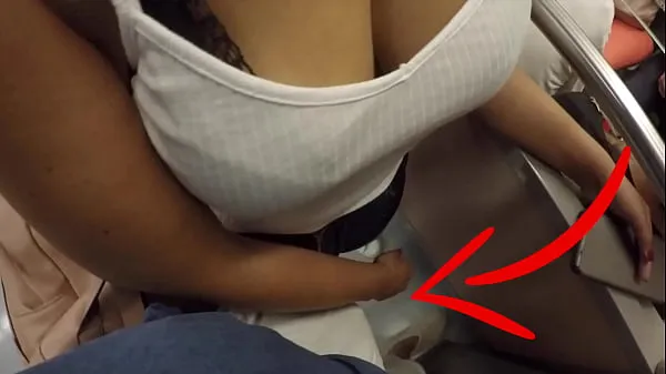 최신 Unknown Blonde Milf with Big Tits Started Touching My Dick in Subway ! That's called Clothed Sex 내 영화