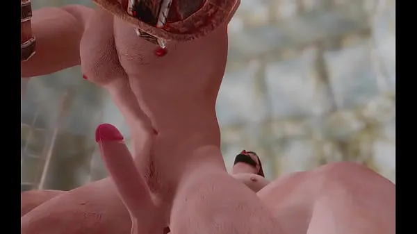 3D Gay PORN - La guardia si arrapa per scopare un uomo nudo e caldo