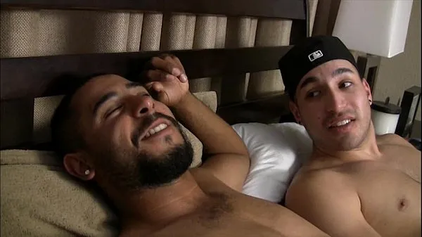 Fresh Latino bro’s jerking each other and suck my Movies