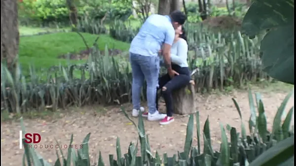 Fresh SPYING ON A COUPLE IN THE PUBLIC PARK my Movies