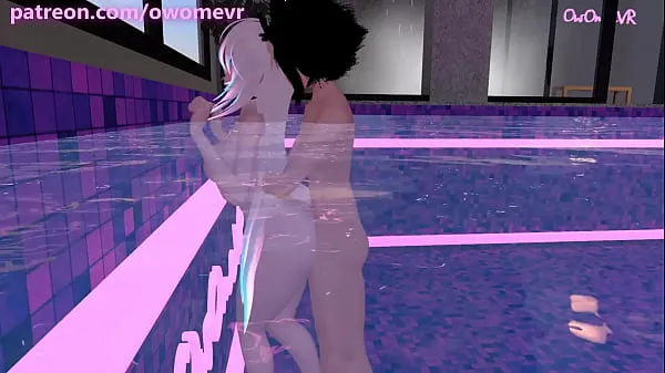 Frisk Horny slut gets pounded in the swimming pool mine film