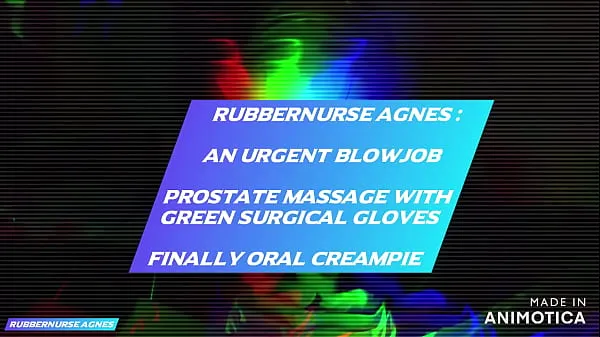 Fresh Rubber Nurse Agnes - Green latex surgical scrubs with green surgical gloves: sucking cock and cumming in sucking mouth my Movies