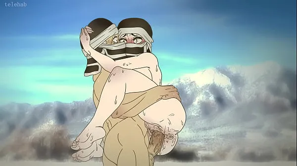 Fresh telehab* Kakushi froze on the mountains and decided to warm up by fucking !Hentai - demon slayer 2d (Anime cartoon my Movies