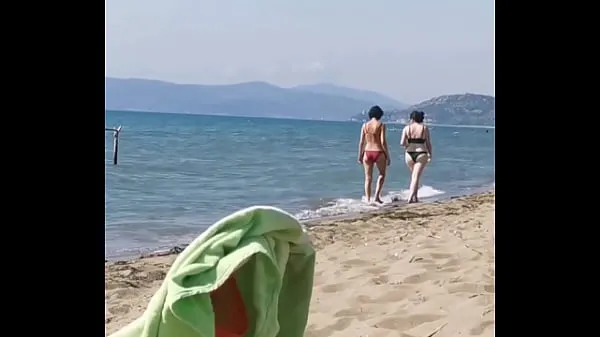 I cum in his mouth at the beach