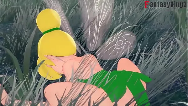 Frisk Tinker Bell have sex while another fairy watches | Peter Pank | Full movie on PTRN Fantasyking3 mine filmer