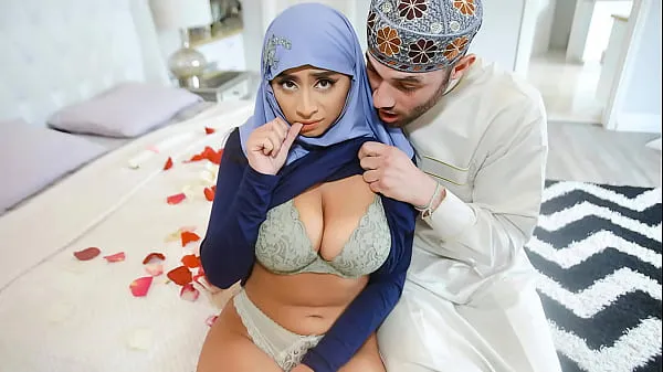 Fresh Arab Husband Trying to Impregnate His Hijab Wife - HijabLust my Movies