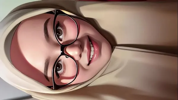 جديد hijab girl shows off her toked أفلامي