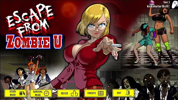 Fresh Escape from zombie U | Female teacher with big tits and perfect ass gets her anus fucked by long hard cocks of badass monsters to get creampied and gets her wet pussy licked | Hentai Gameplay my Movies