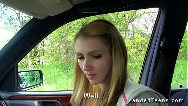 Fresh Stranded blonde teen fucking in car pov my Movies